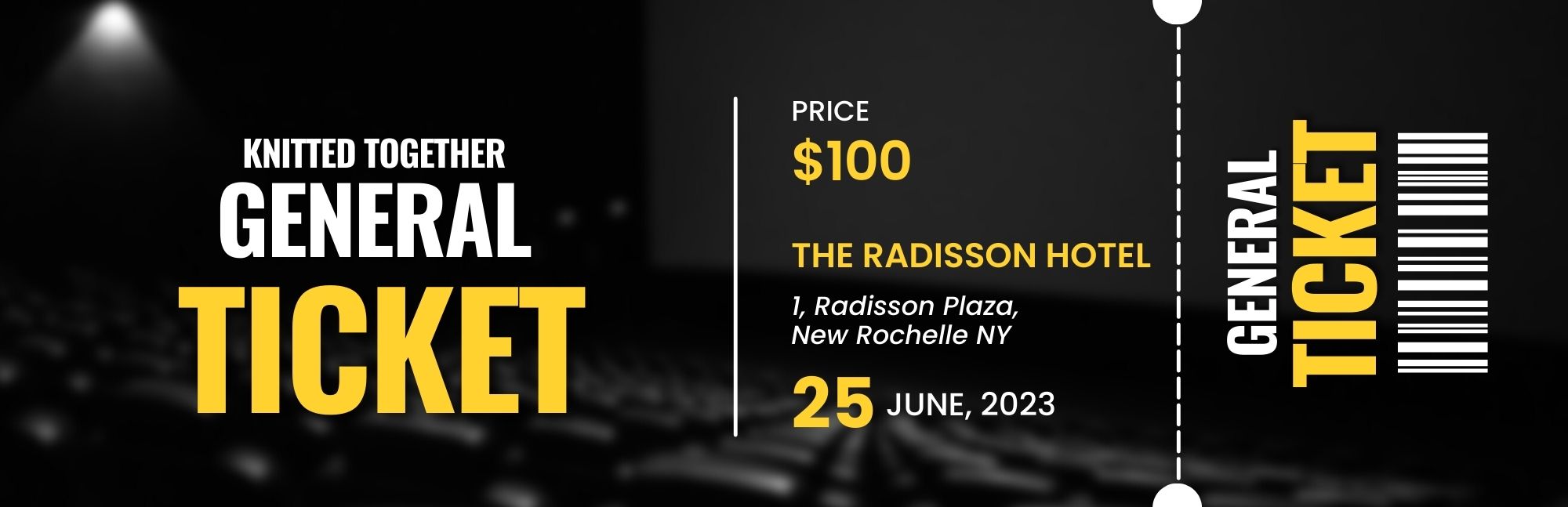 GENERAL eTICKET knitted together